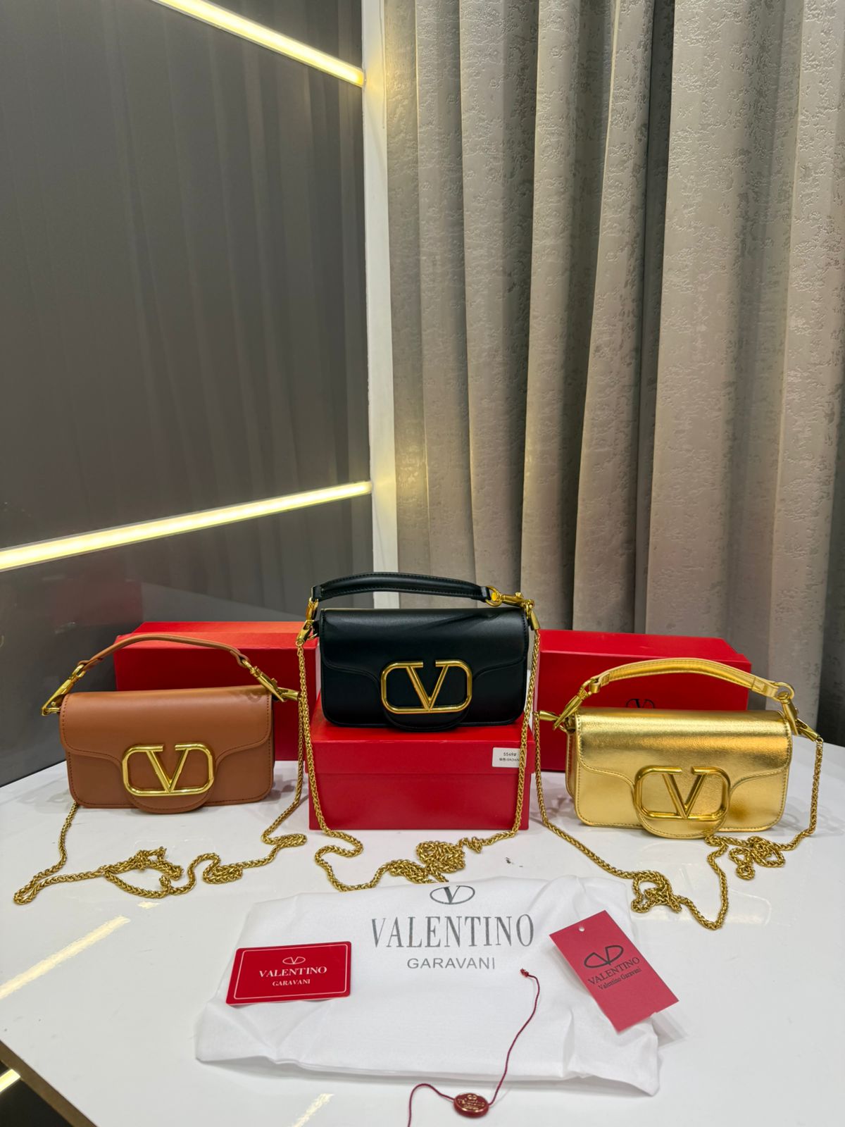 Valentino Garavani Loco Shoulder Bag V Logo – Premium Quality with OG Box