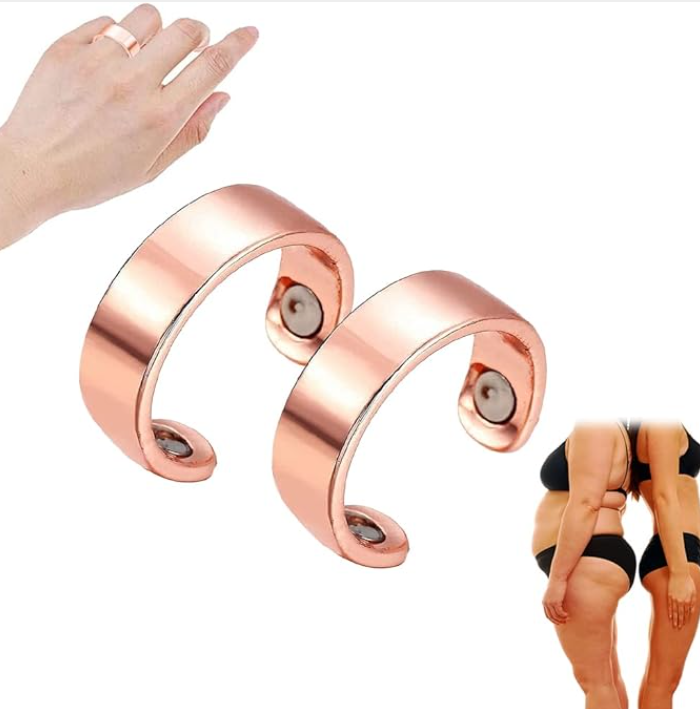 Magnetic Therapy Ring (Multicolor, Pack of 2)