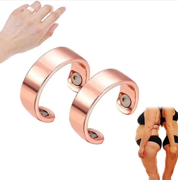 Magnetic Therapy Ring (Multicolor, Pack of 2)