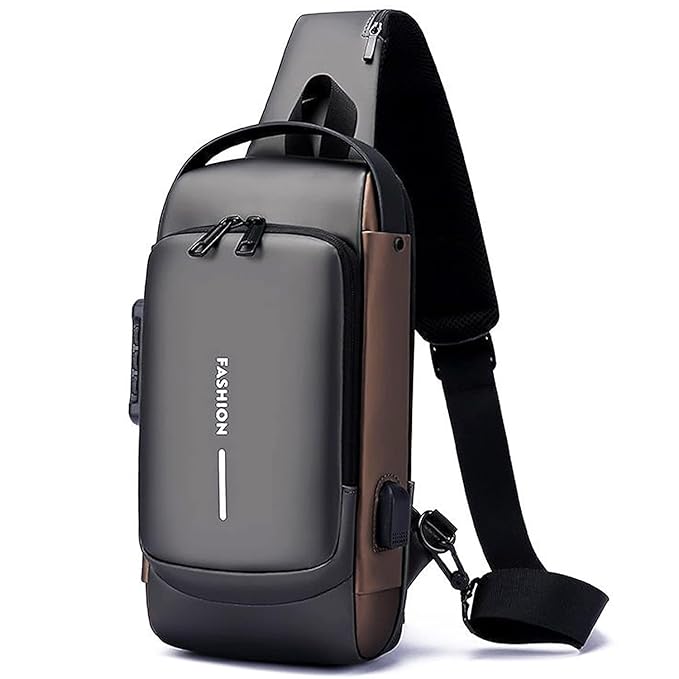 Anti-Theft Crossbody Sling Bag