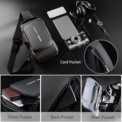 Anti-Theft Crossbody Sling Bag