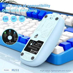 Transparent Rechargeable Mouse