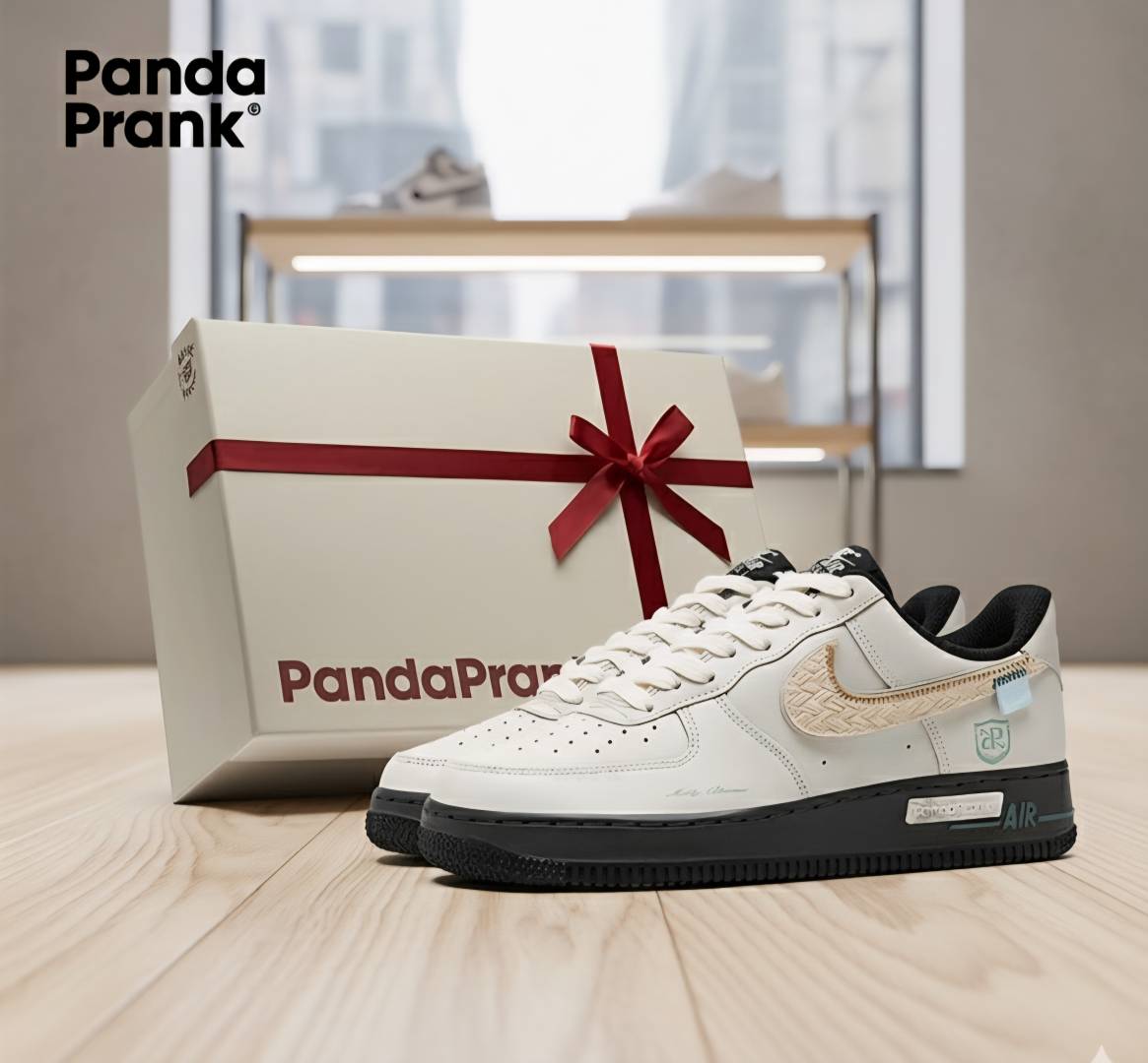 Airforce 1 Panda Prank X Merry Christmas – Premium Edition Sneakers