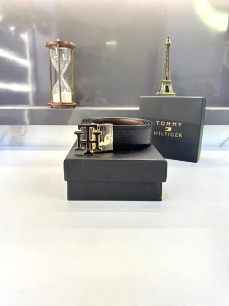 Louis Vuitton Black Grey Reversible Belt – Premium Quality