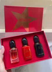 Giorgio Armani Si Gift Set of 3 (30ML × 3) for Women`s Perfume