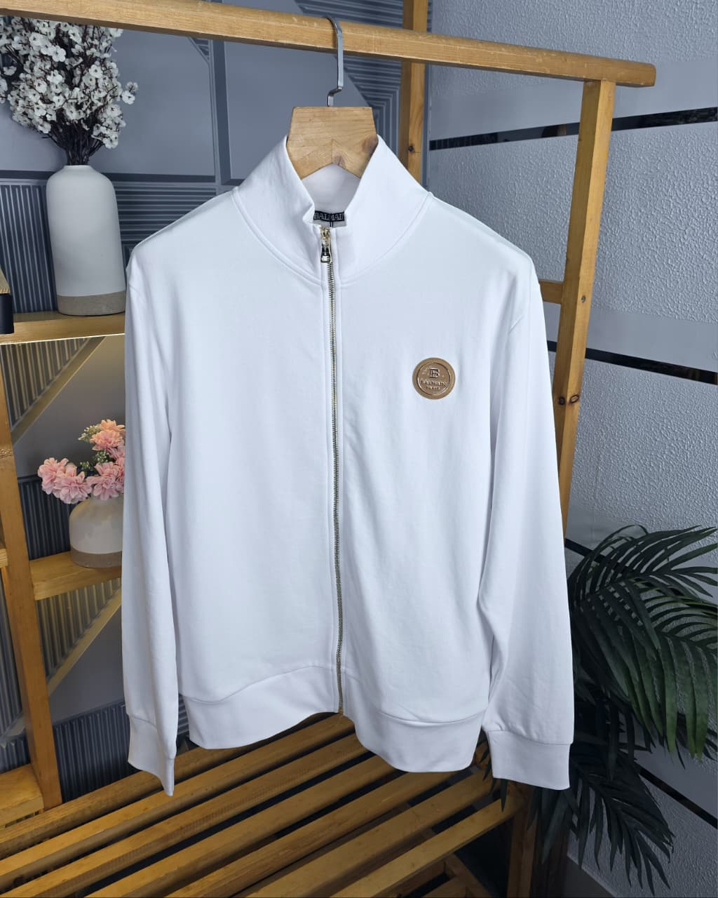 BALMAN Imported Premium Slim Fit Jacket – Wool Cotton