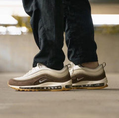 Nike Airmax 97 Muslin Pink Foam Crepe Brown – Premium Sneakers
