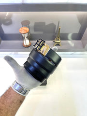 Louis Vuitton Black Grey Reversible Belt – Premium Quality