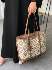 TORY BURCH PERRY T MONOGRAM MINI TOTE BAG