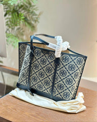 TORY BURCH PERRY T MONOGRAM MINI TOTE BAG