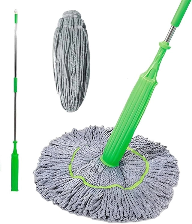 **2-in-1 Self-Wringing 360° Floor Cleaning Mop**
