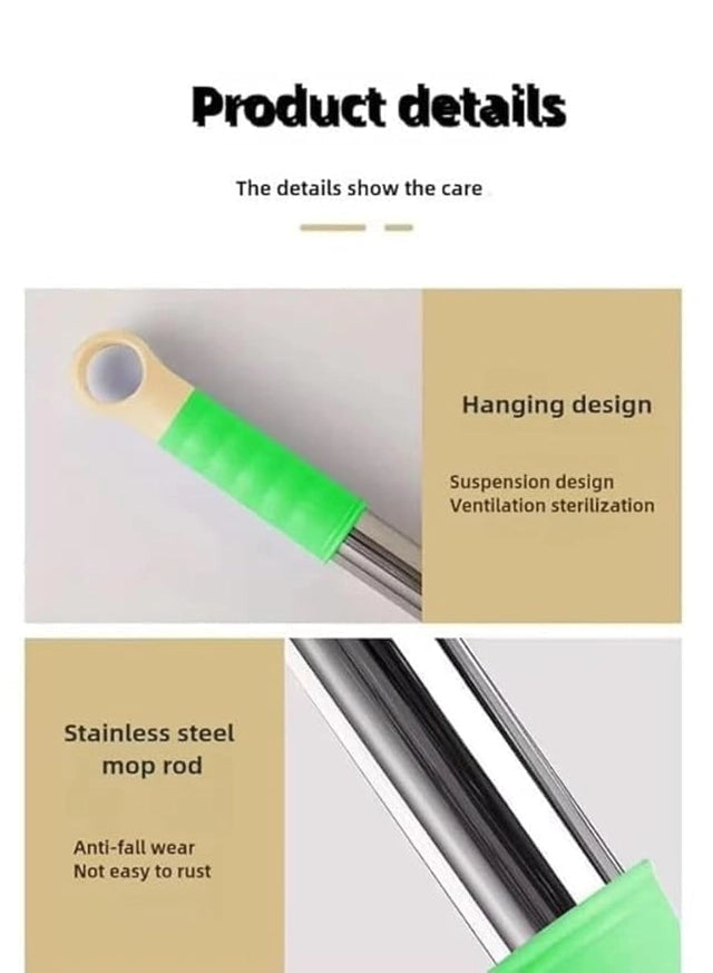**2-in-1 Self-Wringing 360° Floor Cleaning Mop**