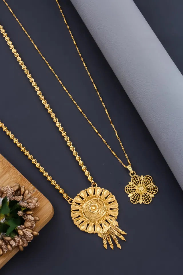 Moti Mangalsutra Combo Set (Buy 1 Get 1 Free)